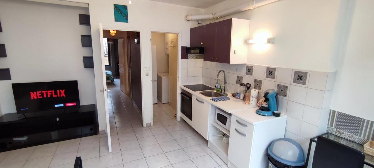 Hypercentre Grand Appartement Lumineux 3 Chambres Parking アジャン エクステリア 写真